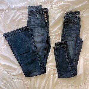 BUNDLE: 2 Pairs of Jeans.
